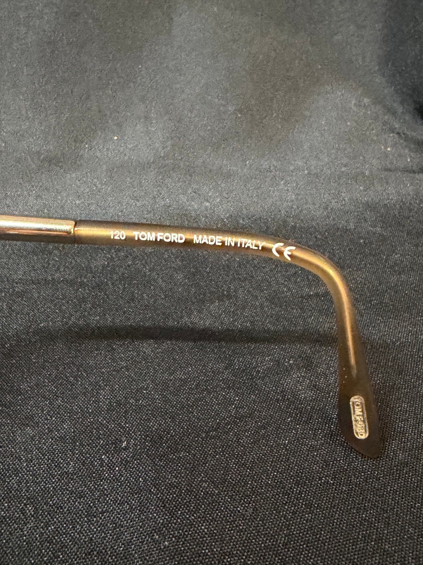 Tom Ford Beige Gold Fonda TF22 636 Sunglasses