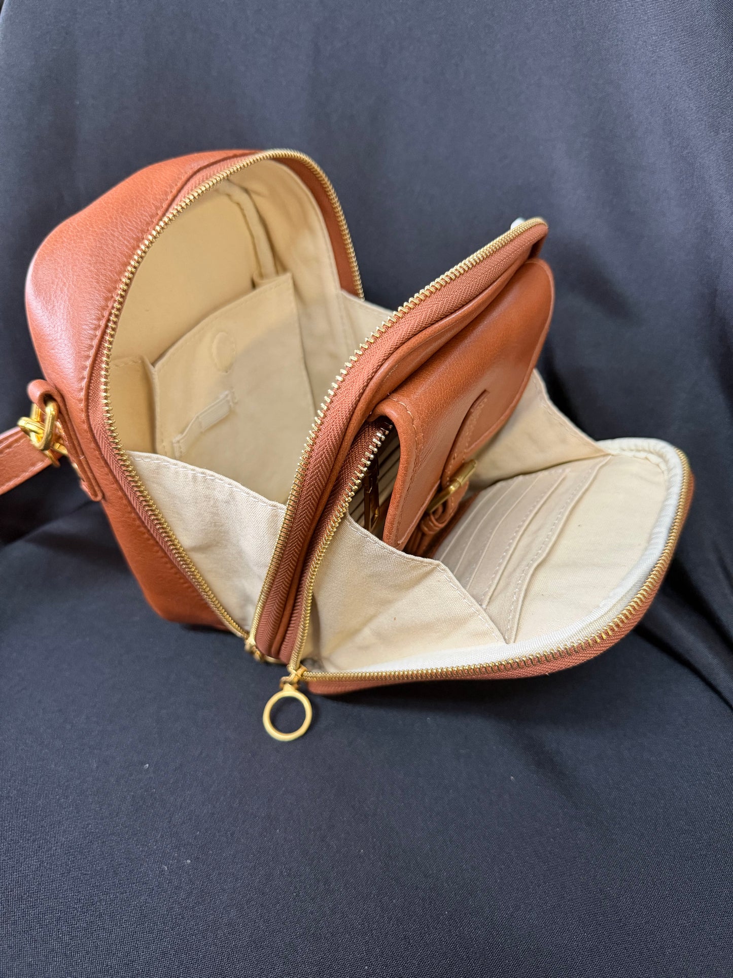 Minooy Naya Small Crossbody Bag - brown