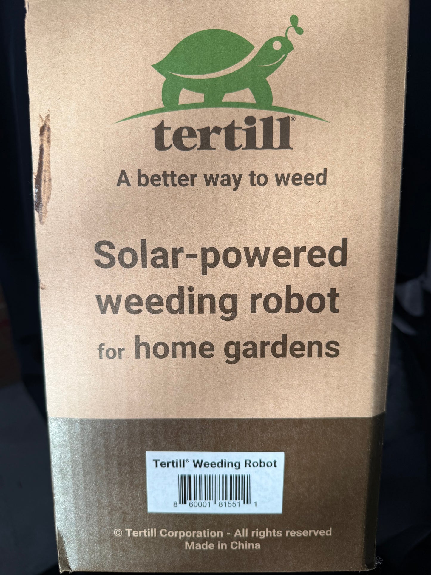 Tertill Robotic Solar-Powered Weed Puller