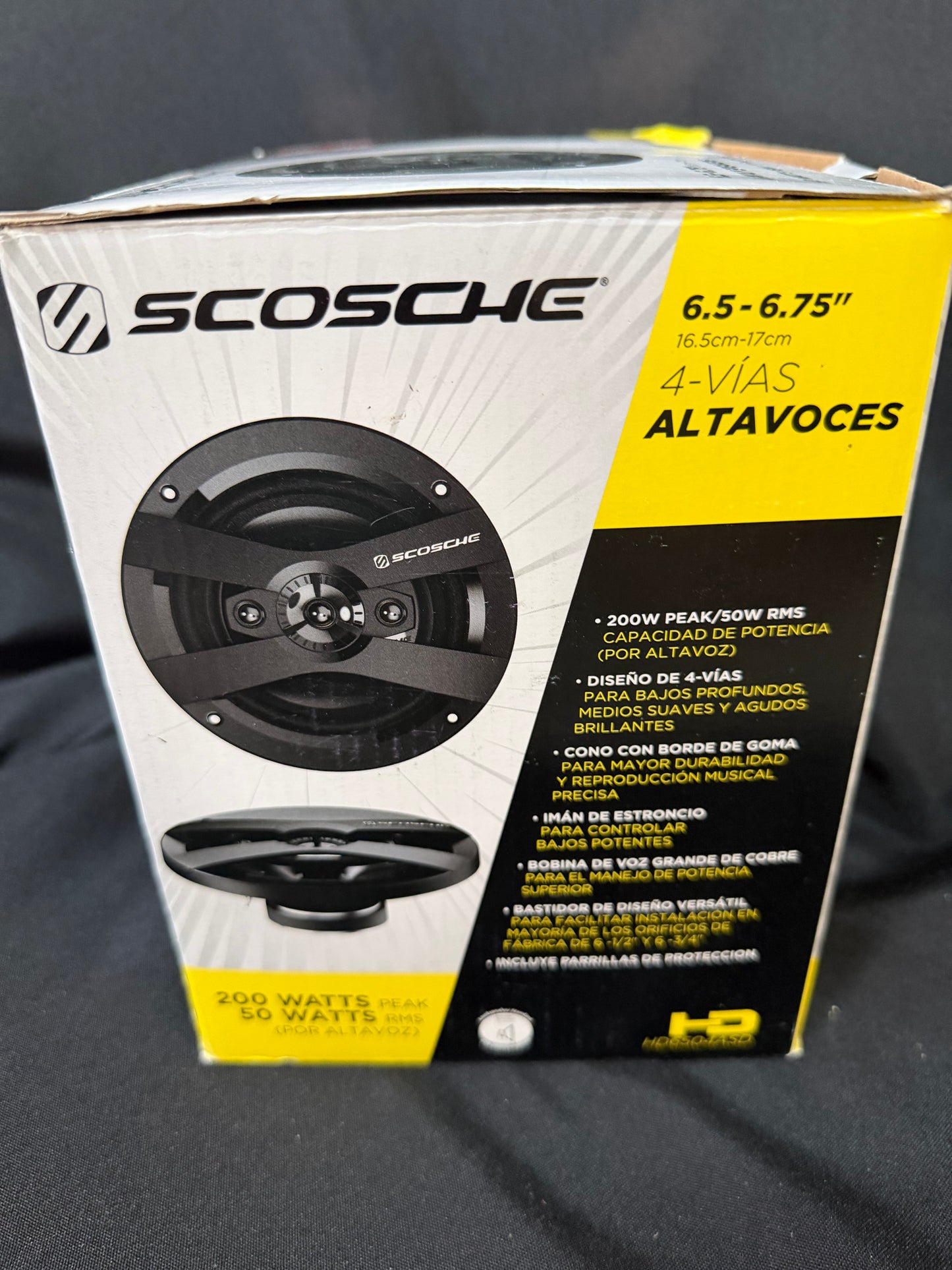 Scosche HD6504ASD Car Speakers