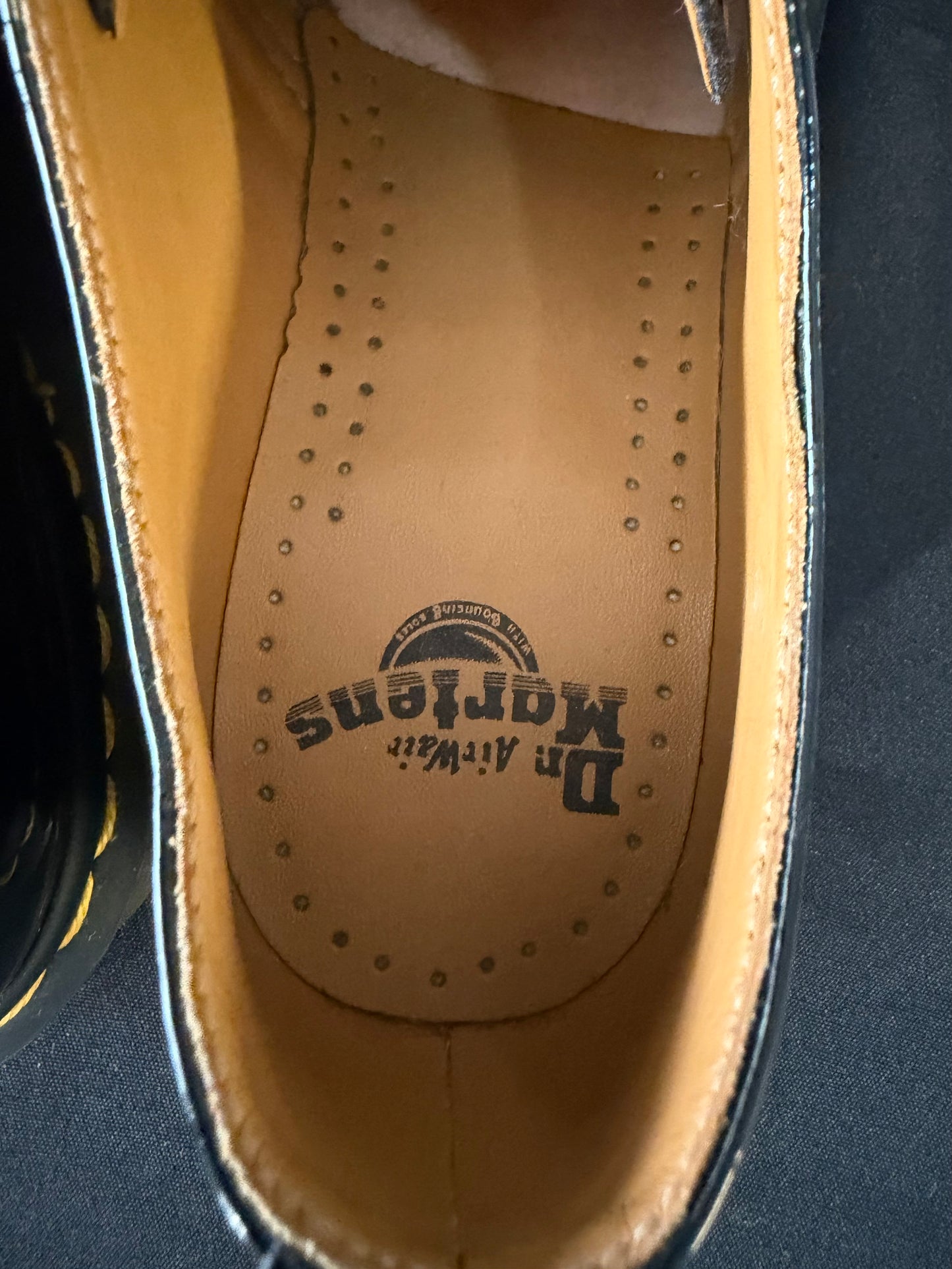 Dr. Martens 1461 Classic Black Patent Leather Oxford Shoes