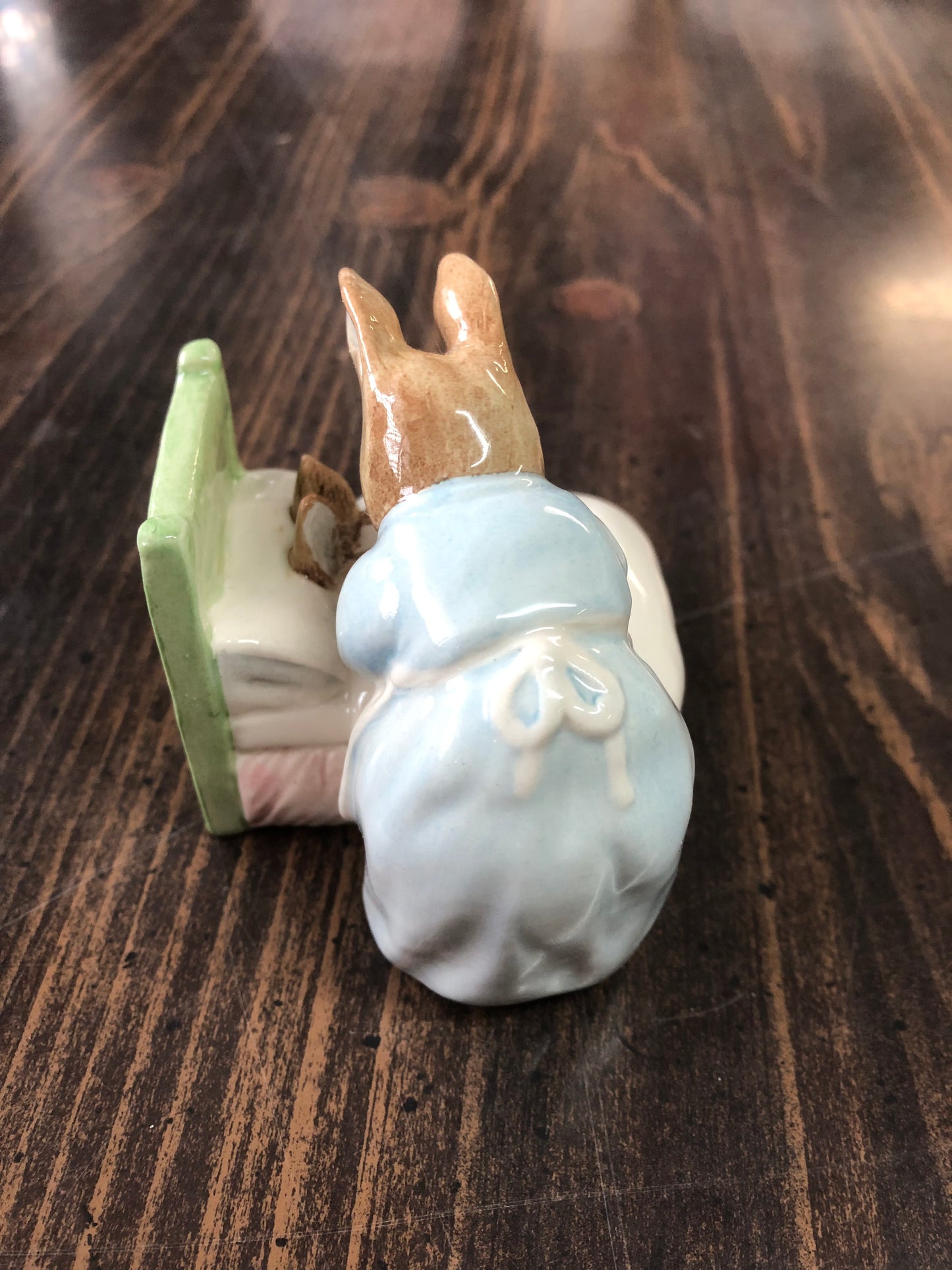 Beswick Royal Doulton Peter Rabbit Figurine - "Peter in Bed"