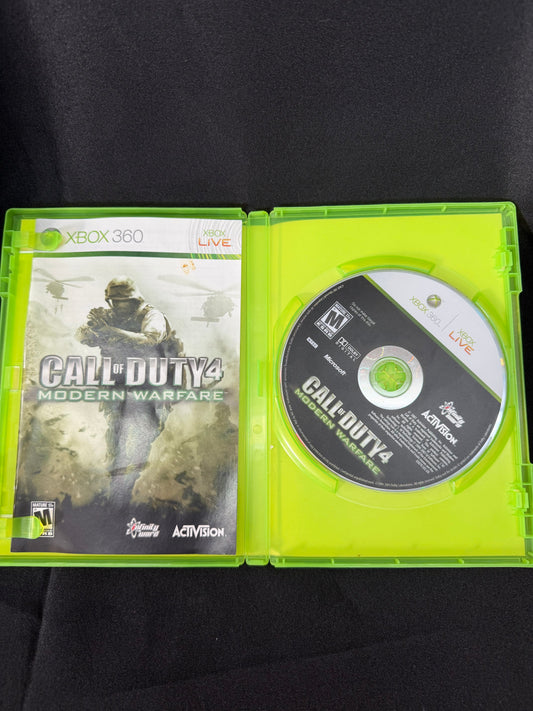 Call of Duty 4: Modern Warfare (Xbox 360, LIVE)