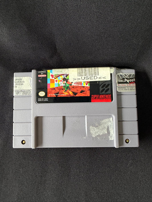 Mickey's Ultimate Challenge — Super Nintendo (SNES, 1994: Tested & Working)