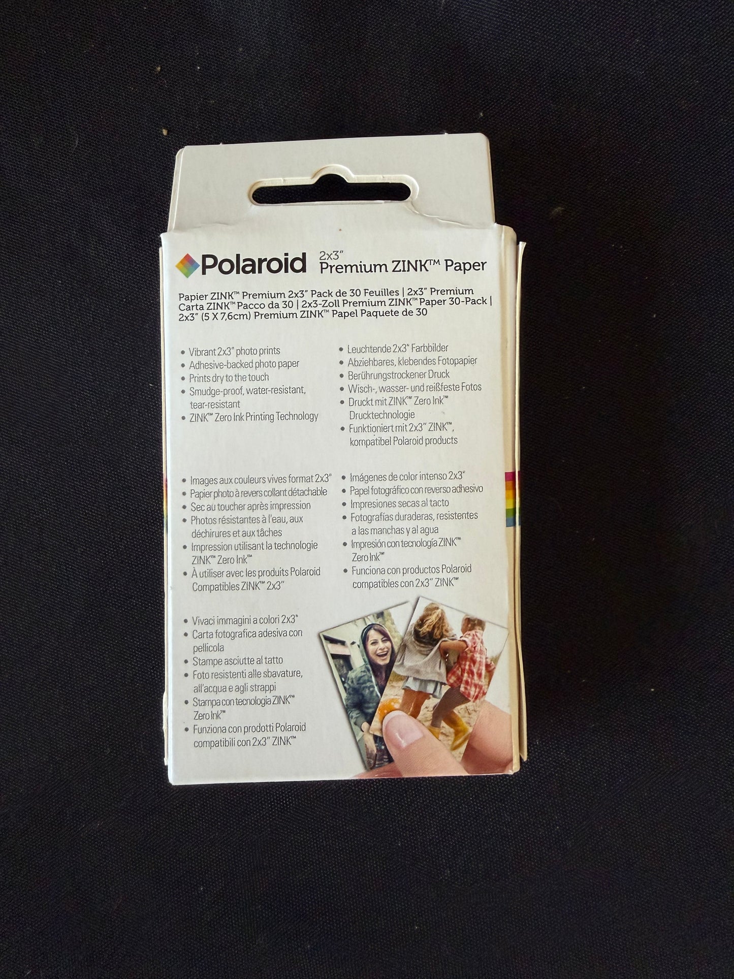 Polaroid ZIP Mobile Photo Printer + ZINK Paper