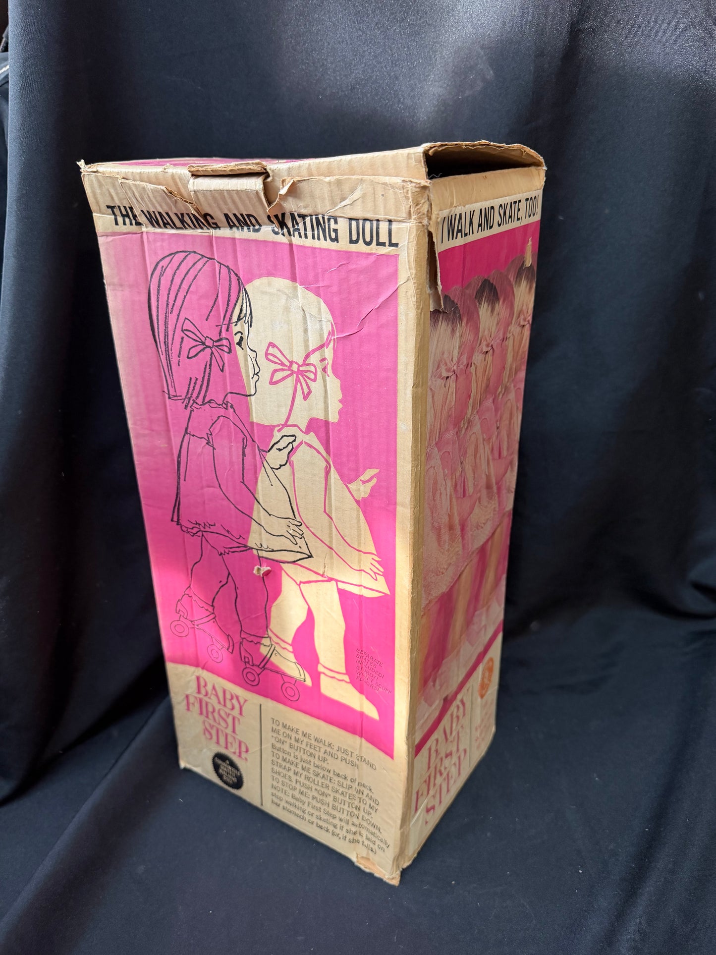 1964 Mattel "Baby First Step" Doll - original box