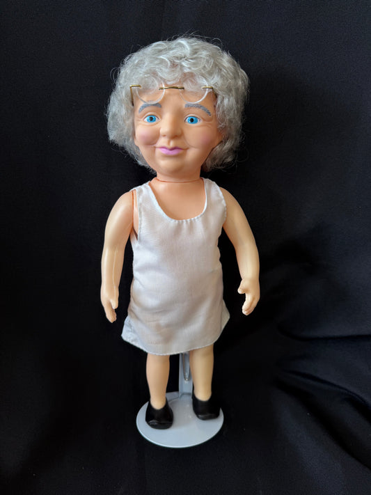 Vintage Mrs Santa Claus 13" Crafting Doll