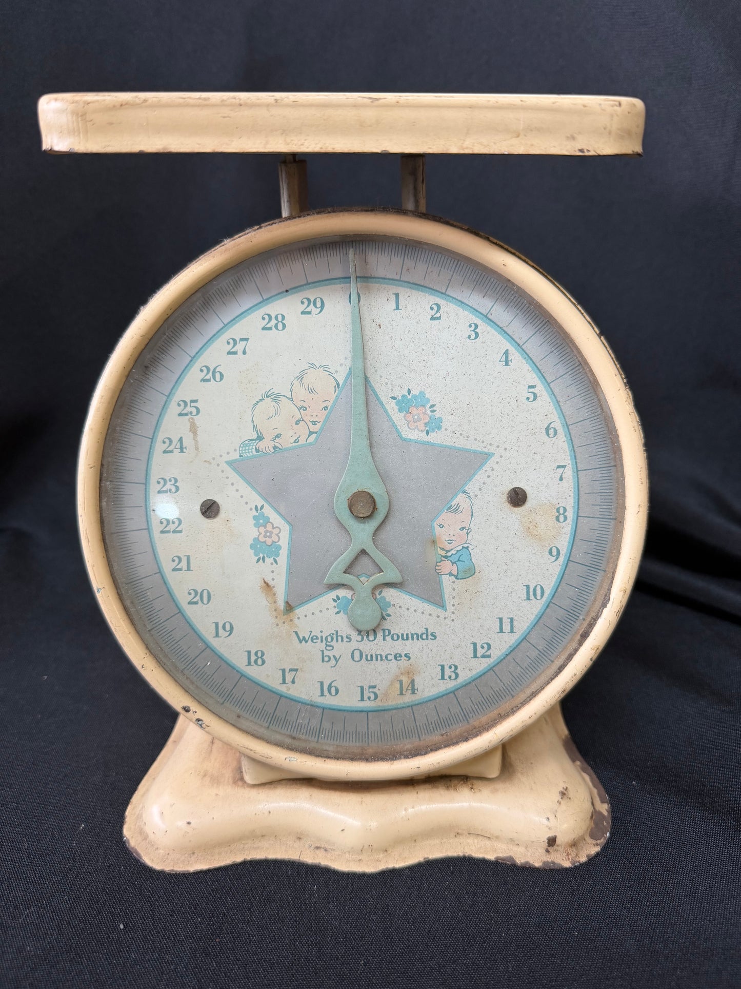 Vintage American Family Nursery Scale - 30lbs