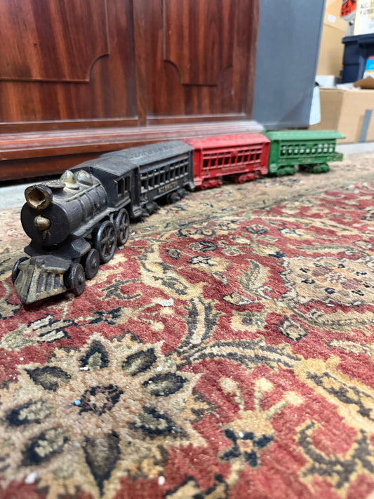 Washington 44 Vintage Cast Iron PRR Train Set