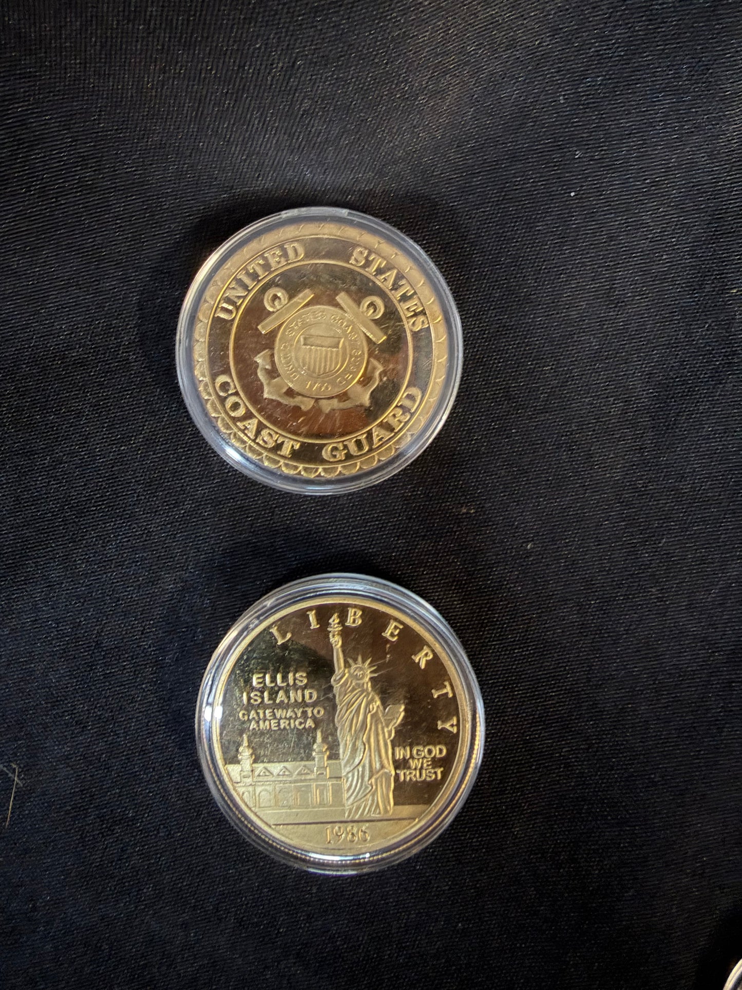 Set of 5 Coins - Commemorative, Patriotic, Cultural