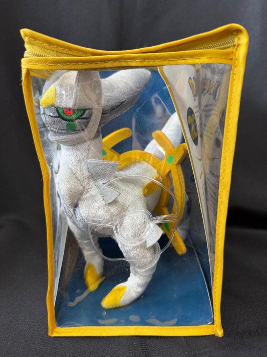 Pokémon 20th Anniversary — Arceus 8" Plush #493 (Original Packaging)