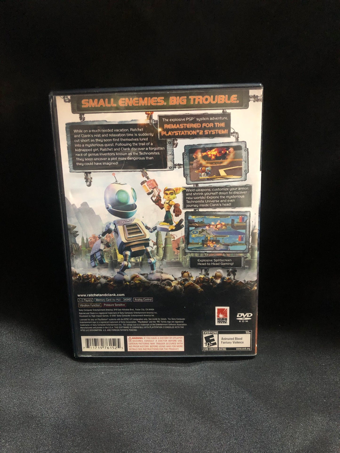 *Tested and Working* Ratchet & Clank: Size Matters (PS2)