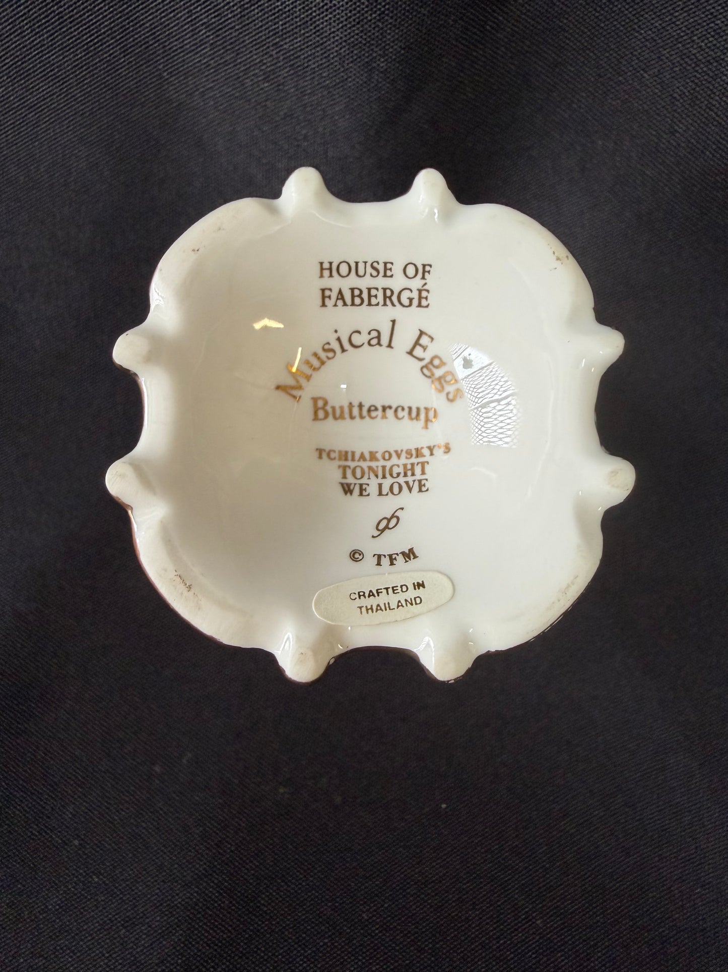 House of Fabergé "Buttercup" Musical Egg - Pink