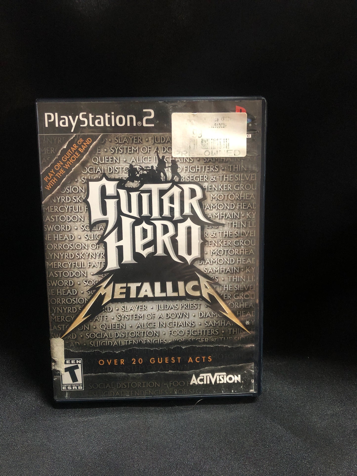 *Tested and Working* Guitar Hero: Metallica (PS2)