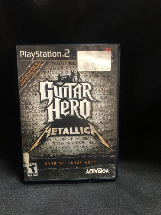 *Tested and Working* Guitar Hero: Metallica (PS2)
