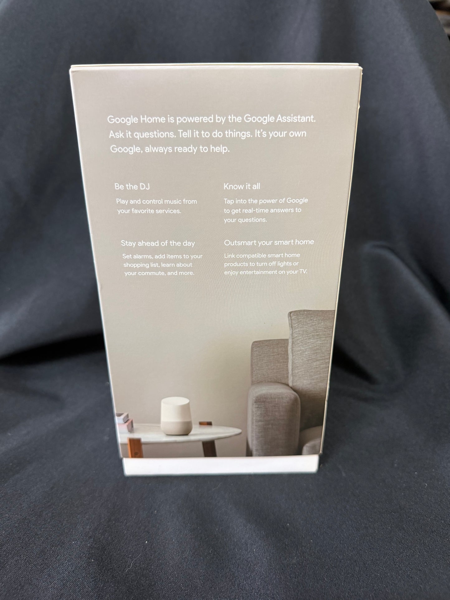 Google Home Voice Activated Speaker w/ Assistant GA3A00417A14