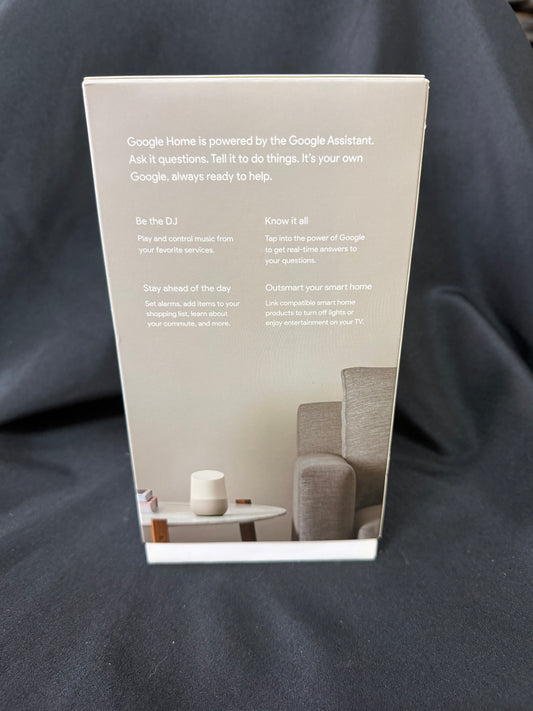 Google Home Voice Activated Speaker w/ Assistant GA3A00417A14