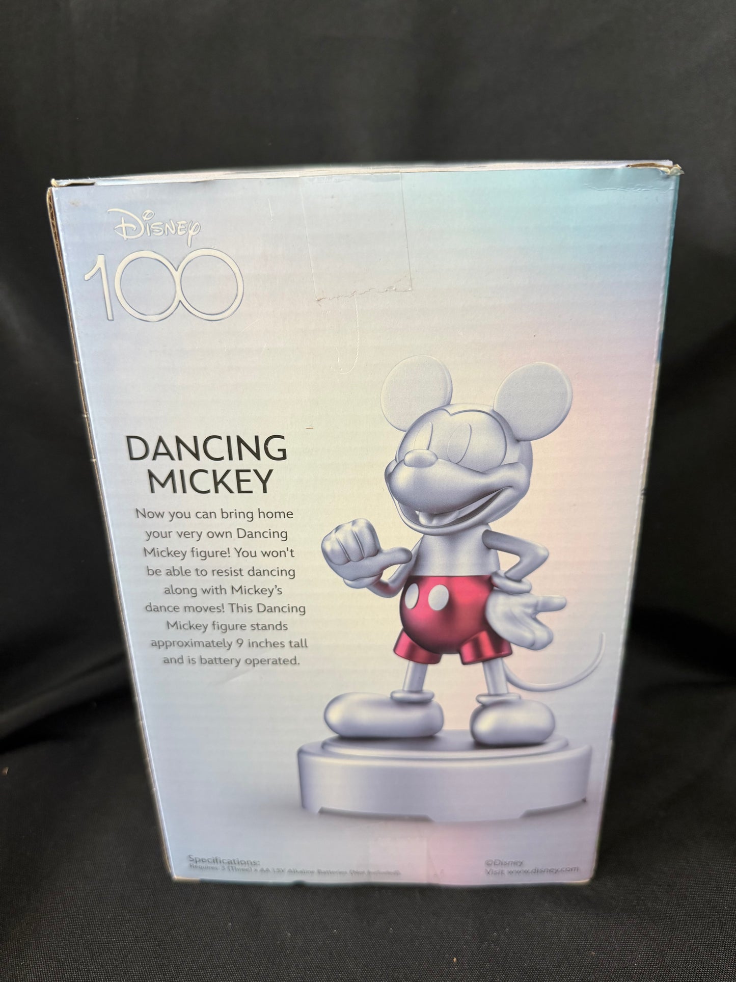 Disney Animated Dancing Mickey Mouse Toy - 100 Year Celebration