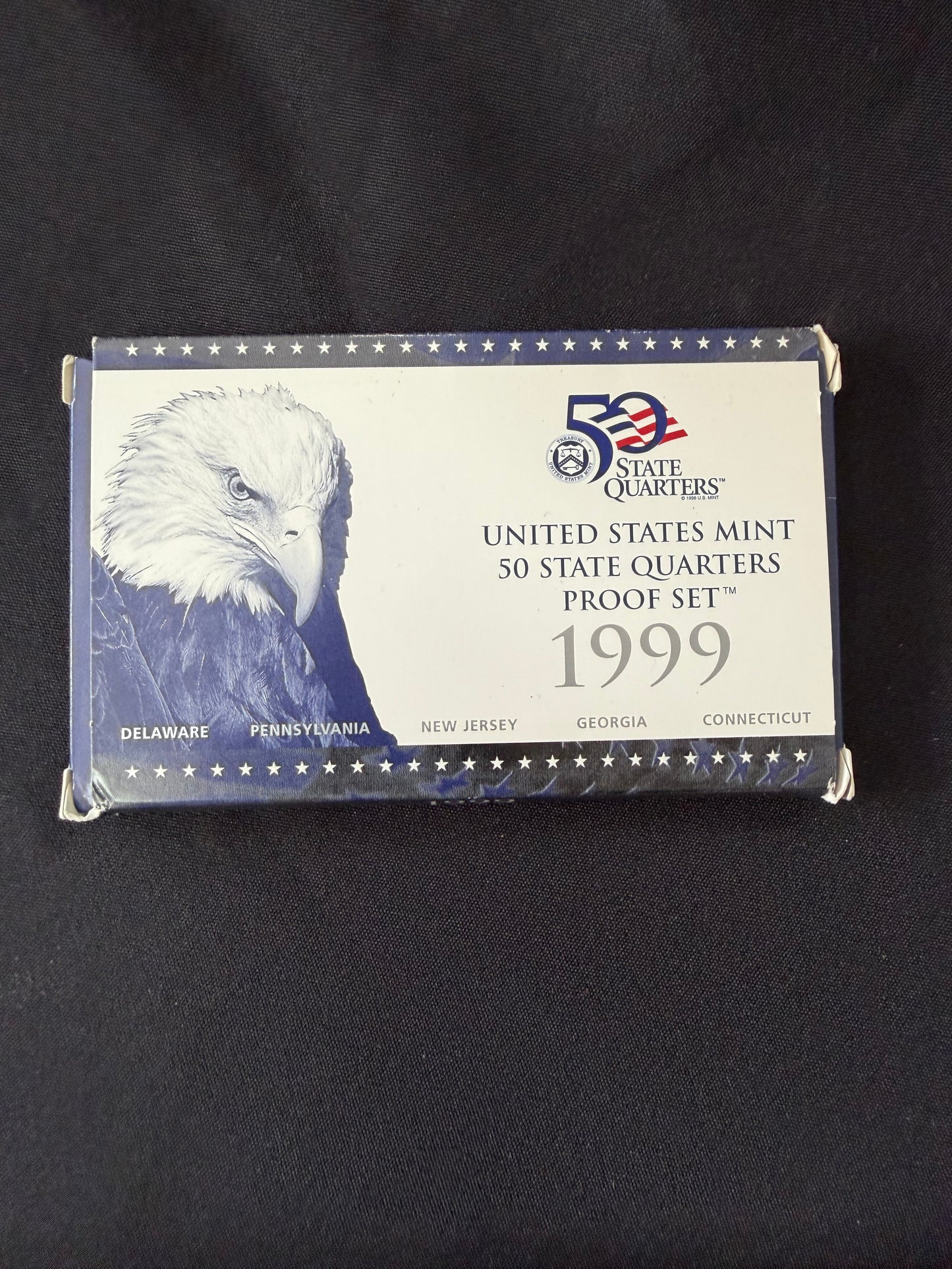 United States Mint 50 State Quarters Proof Set - 1999