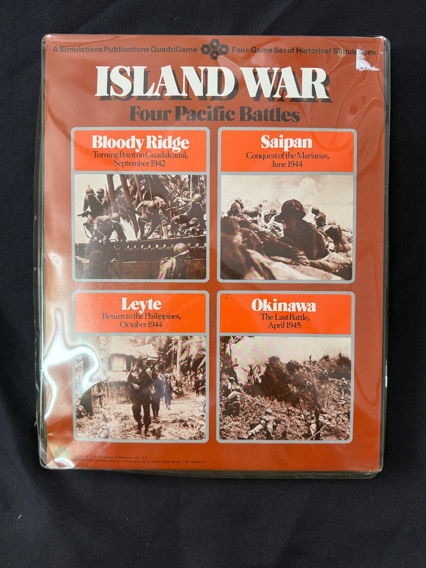 Island War - Four Pacific Battles (SPI board game)