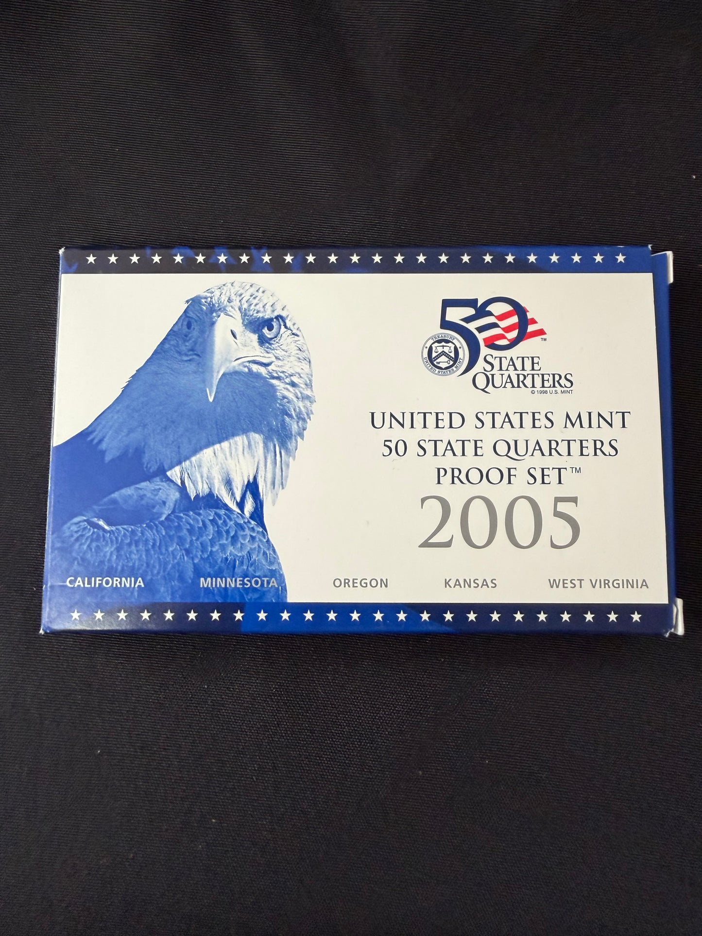 United States Mint 50 State Quarters Proof Set  - 2005