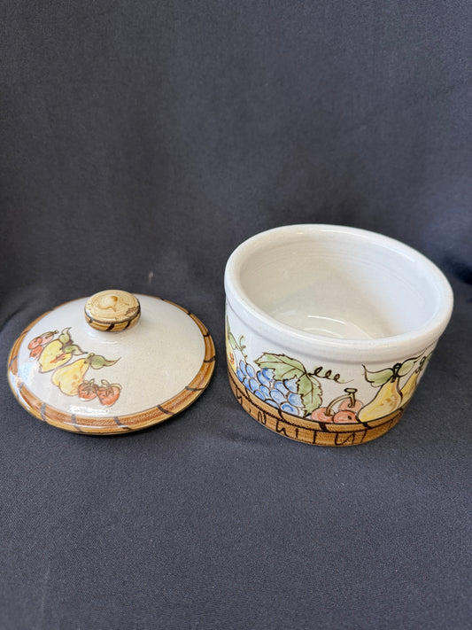 Louisville Stoneware Cookie Jars - Set of 2 Made in Kentucky