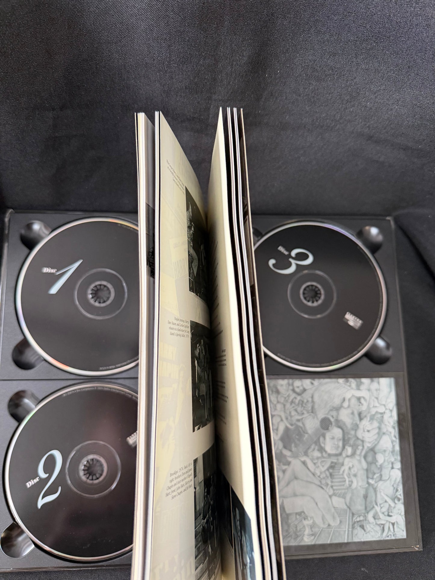 Harry Chapin — "Story of a Life" 3-CD Hardcover Book Set