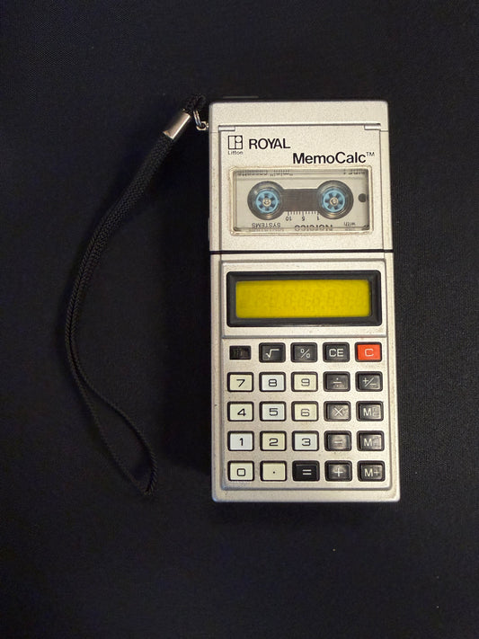 Vintage Litton Royal MemoCalc - Micro Cassette Recorder