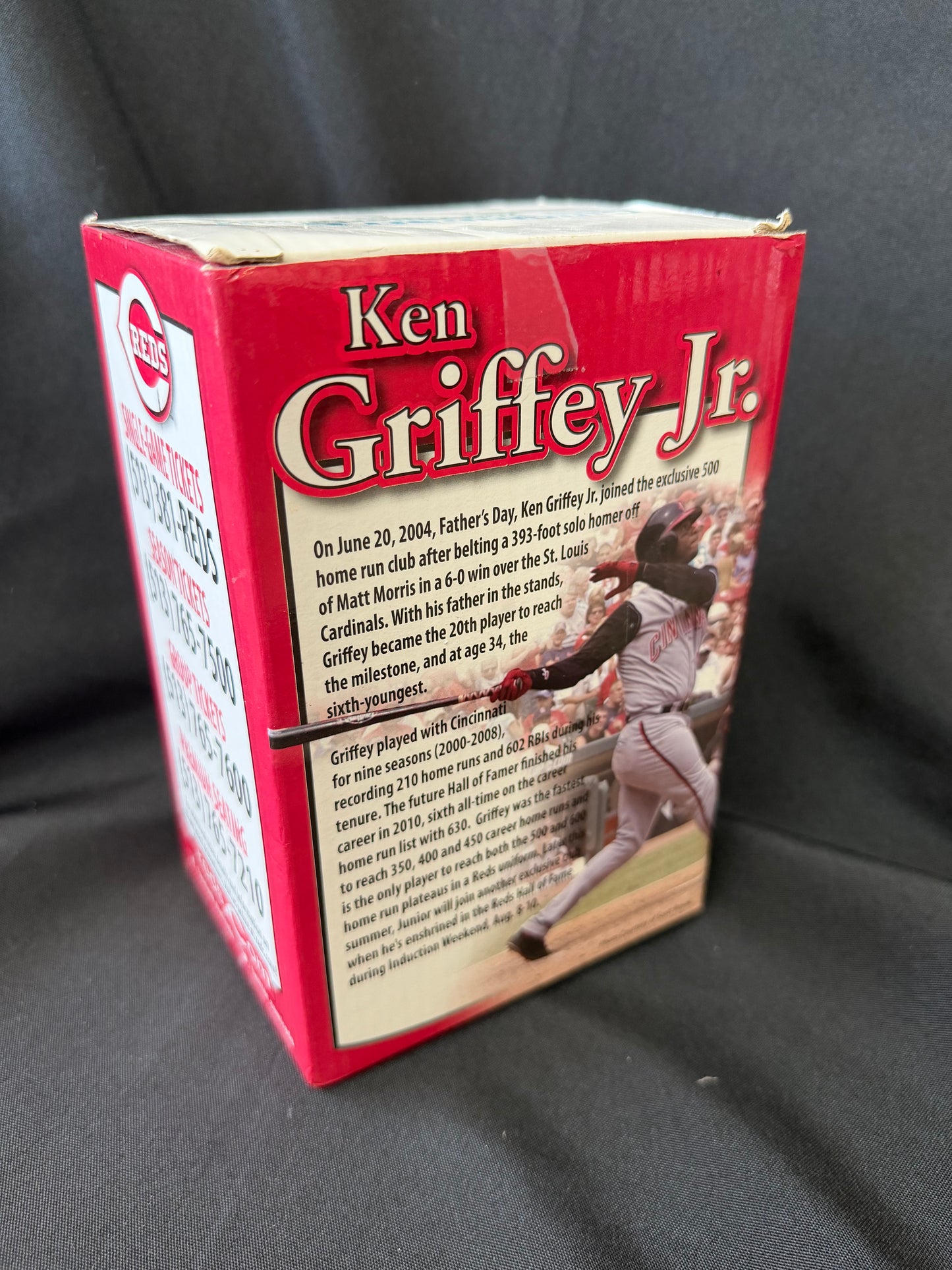 2014 Cincinnati Reds — Ken Griffey Jr. 500th Home Run Commemorative Bobblehead