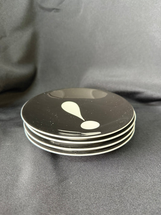 Kate Spade Lenox Exclamation Point Tidbit plates (set of 4)
