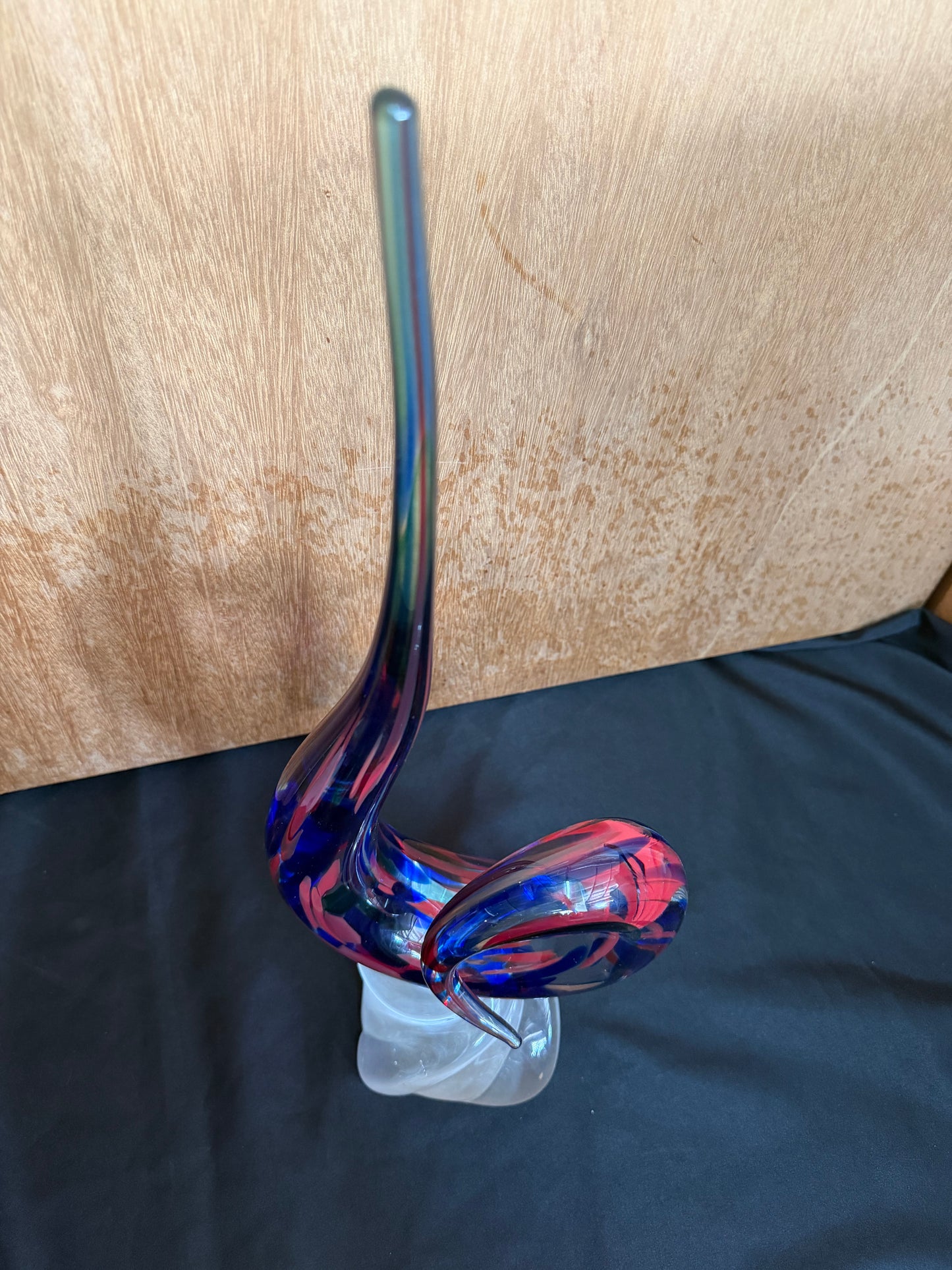 Murano Glass Art Sculpture - Attributed to Italian artist Fulvio Bianconi