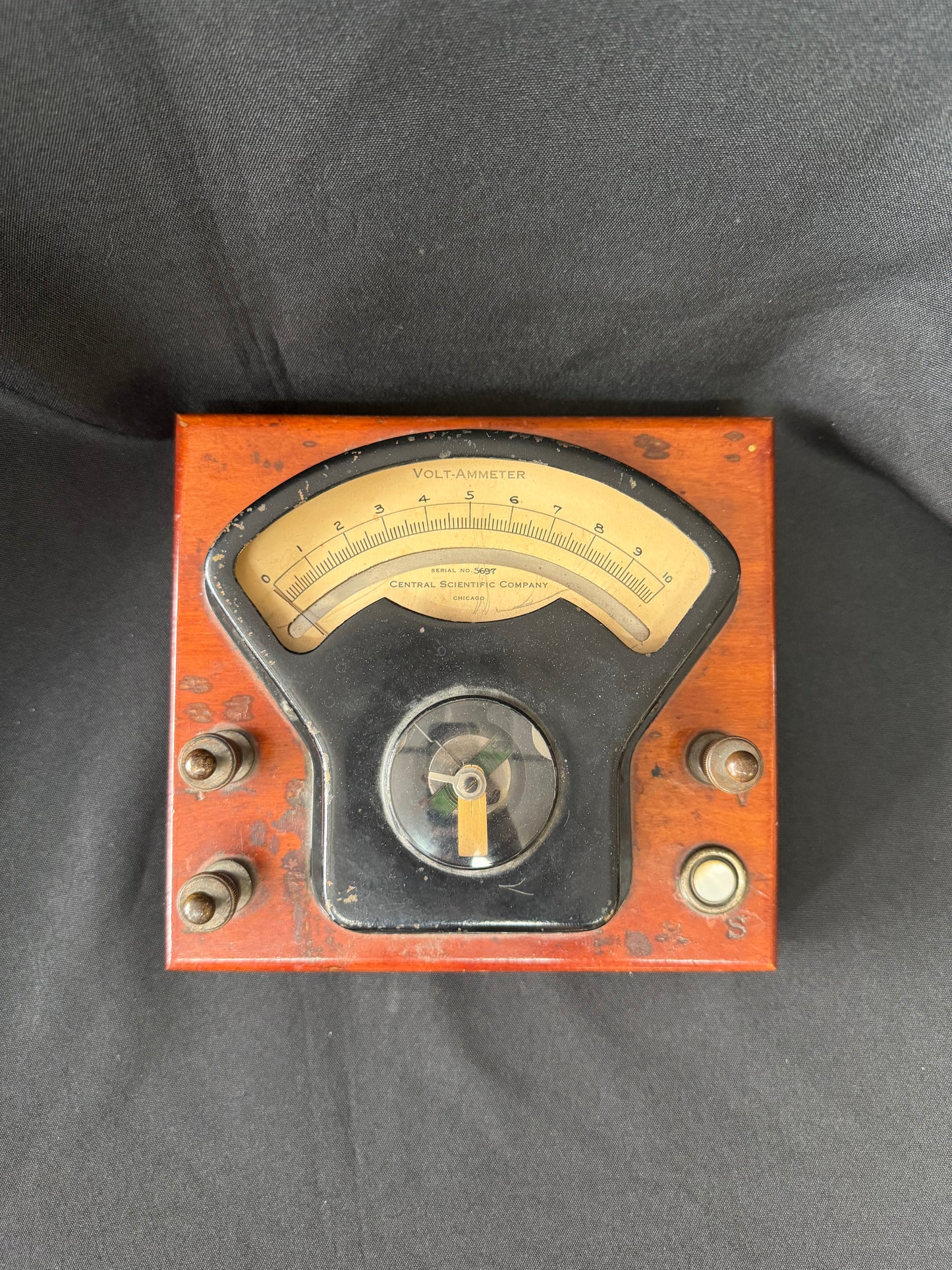 Vintage Volt-Ammeter - Central Scientific Company #5697