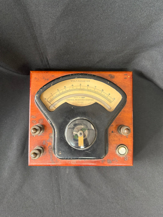 Vintage Volt-Ammeter - Central Scientific Company #5697
