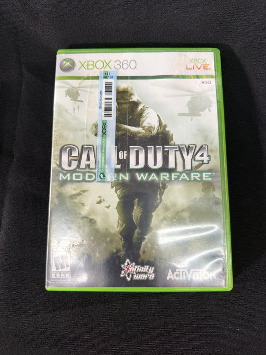 Call of Duty 4: Modern Warfare (Xbox 360, LIVE)