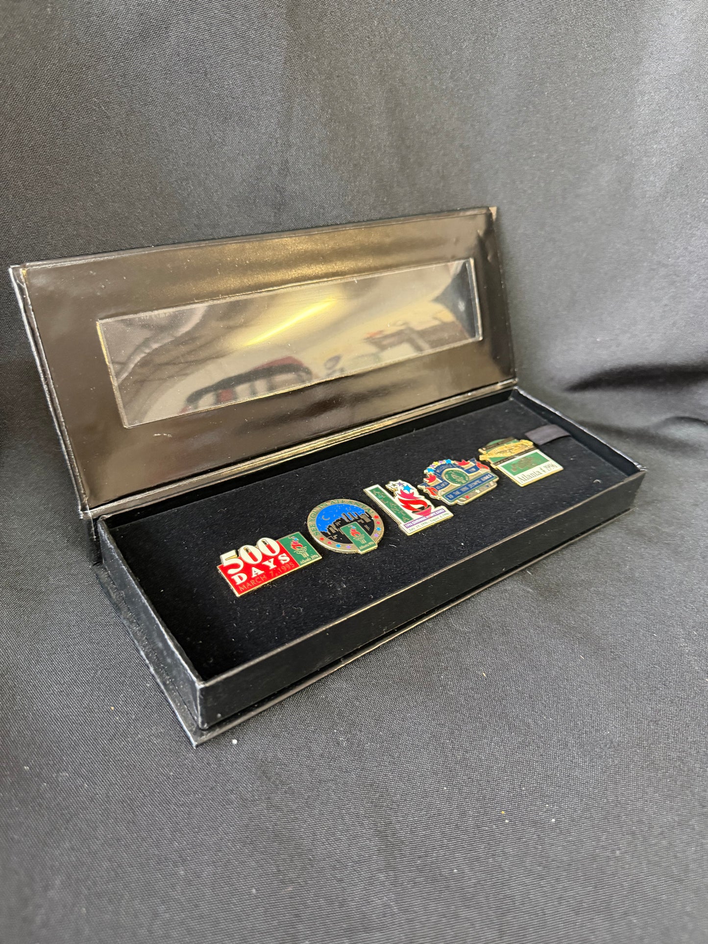 1896 - 1996 Centennial Olympic Games Pins Collection (set of 5)