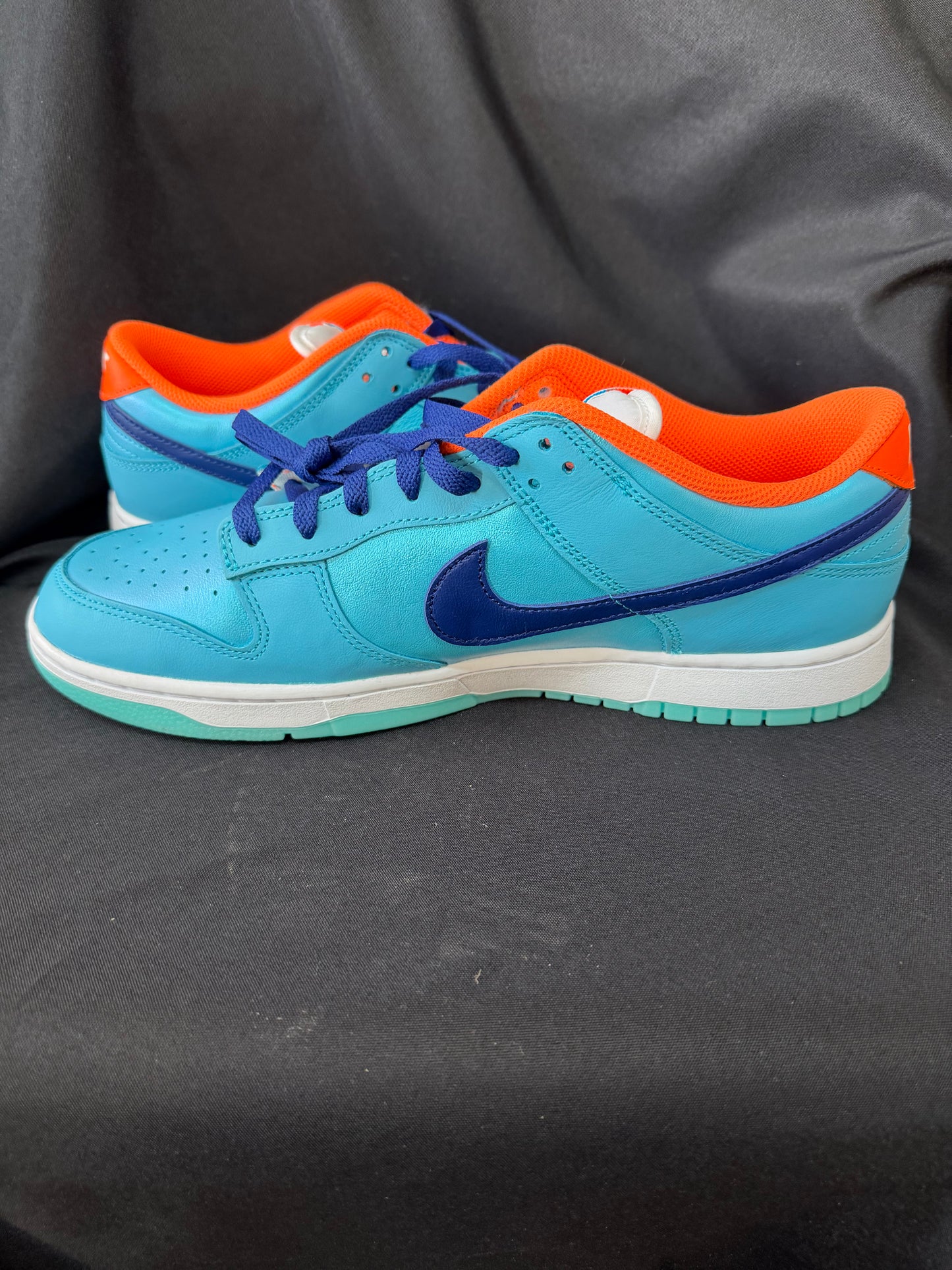 Nike Dunk Low SE Sneakers – Baltic Blue, Total Orange & Deep Royal Blue