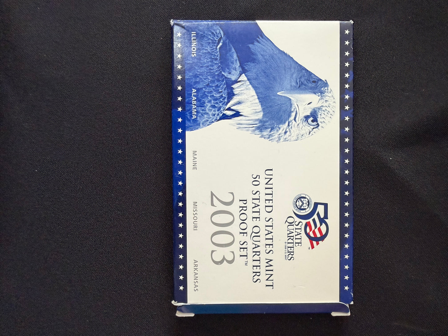 United States Mint 50 State Quarters Proof Set - 2003