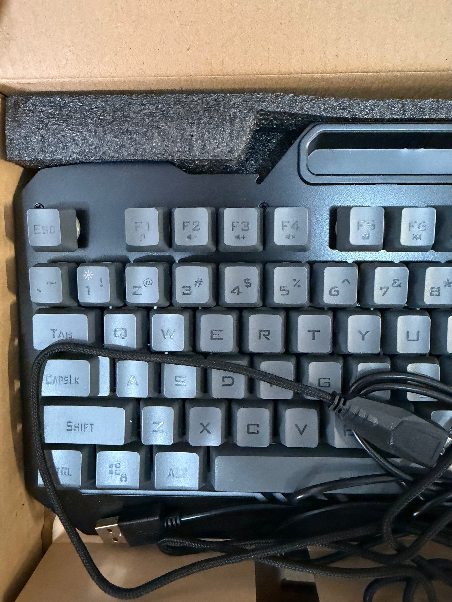 AULA Wind T10Z Gaming Keyboard & Mouse Combo - RGB, Wired, 7200 DPI