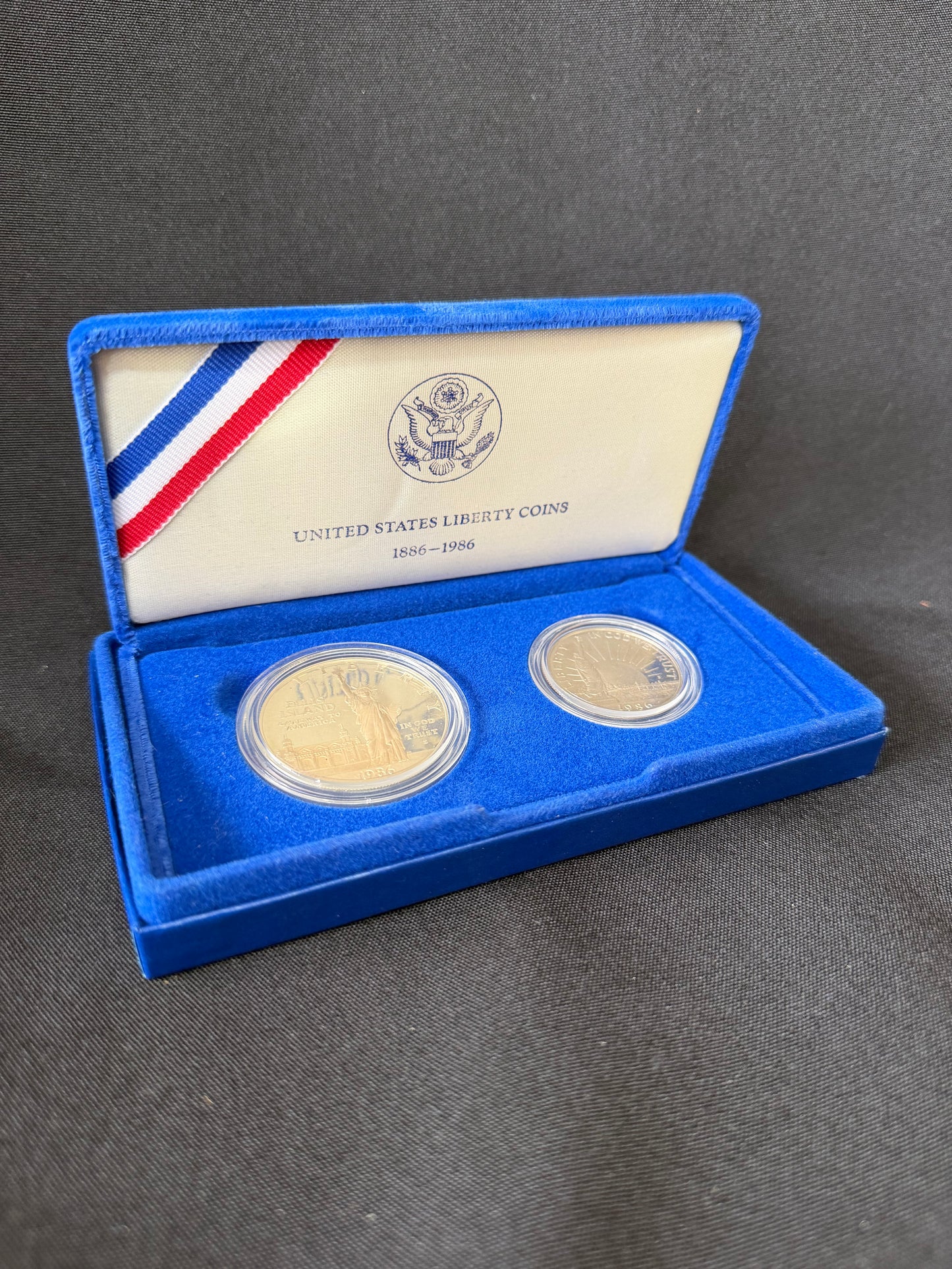 U.S. Mint — Statue of Liberty Centennial Proof Silver Coin Set (1886–1986)