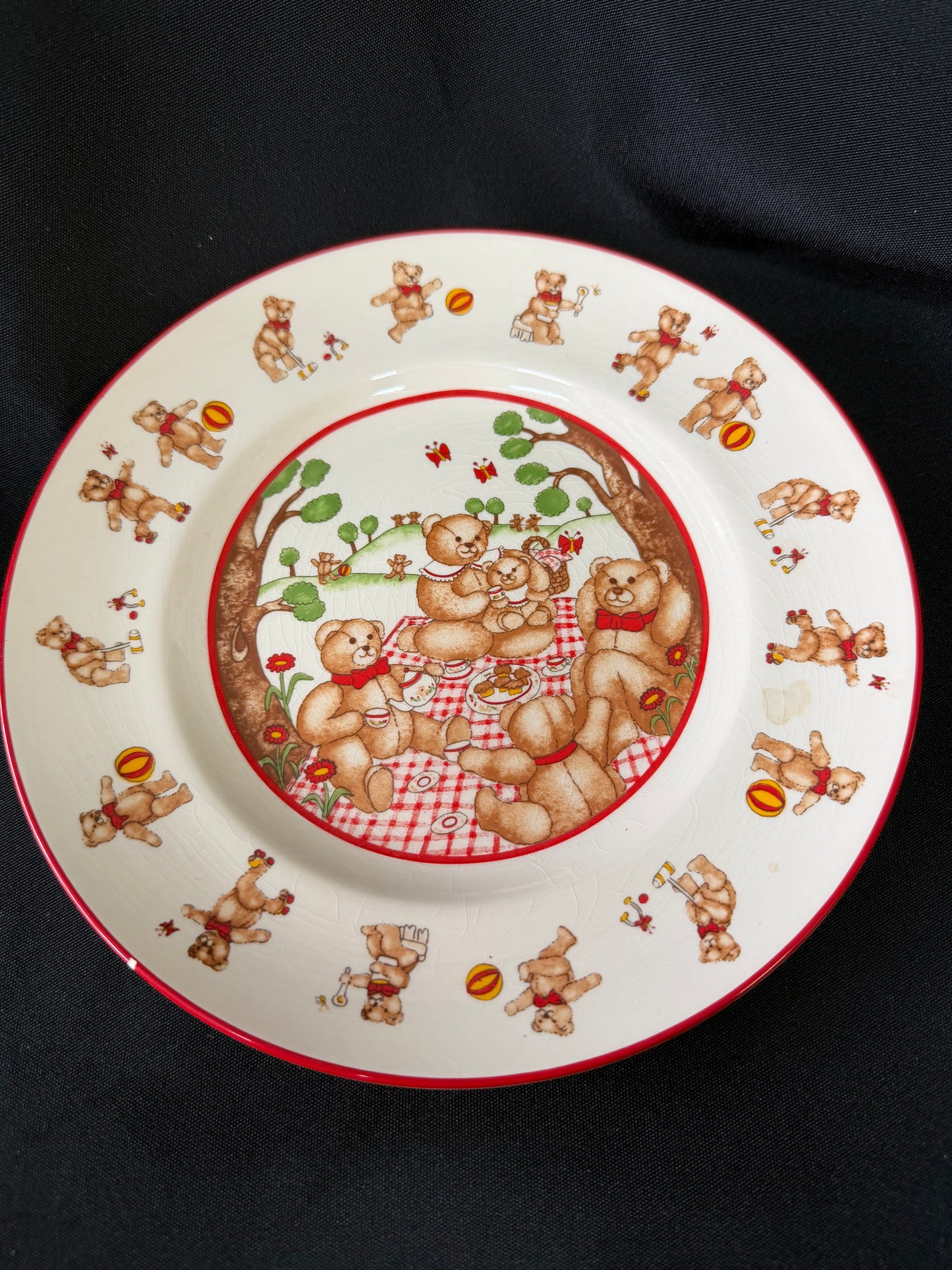 Masons Ironstone Teddy Bears Plate