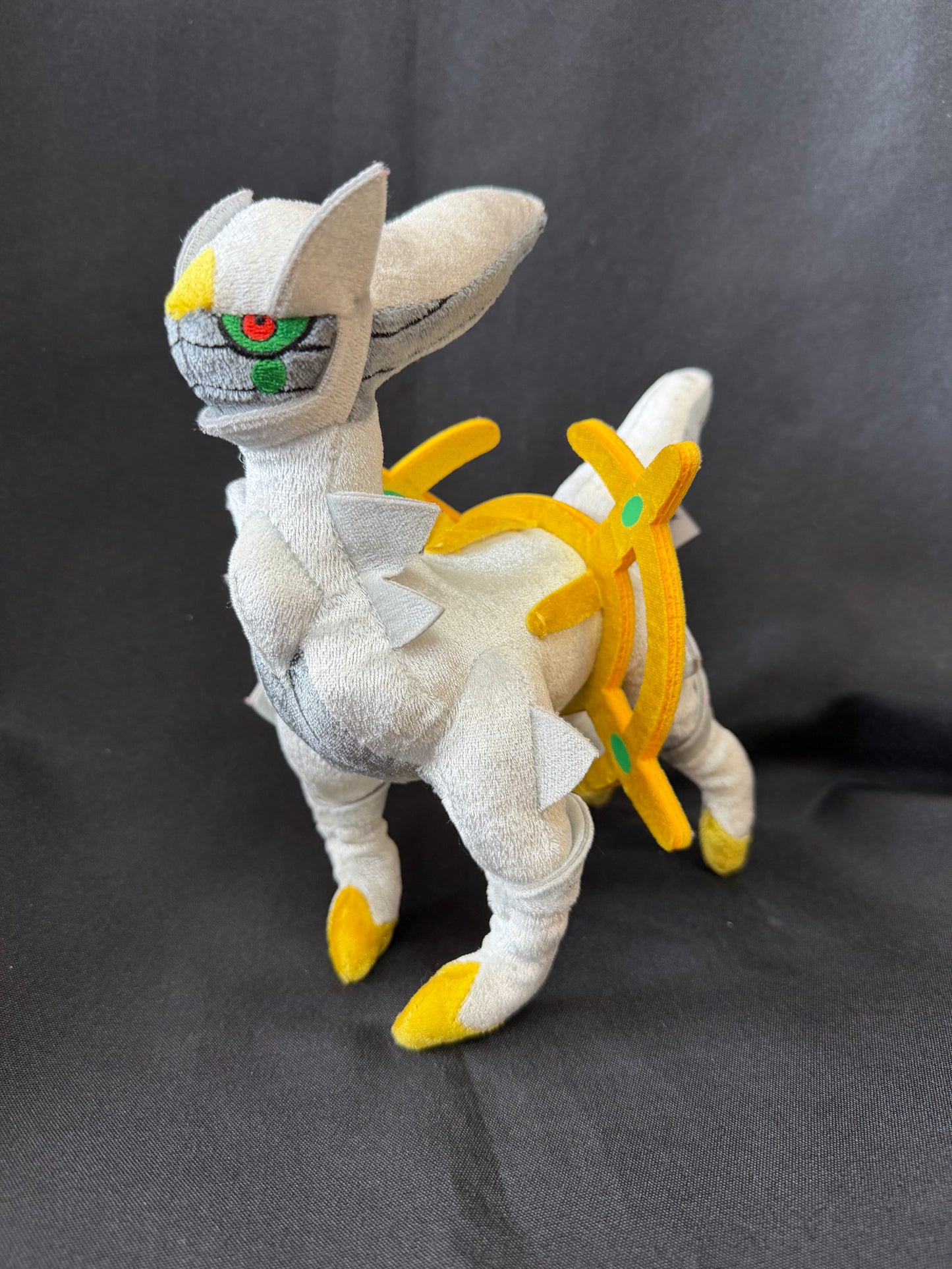Pokémon 20th Anniversary — Arceus 8" Plush #493 (Original Packaging)