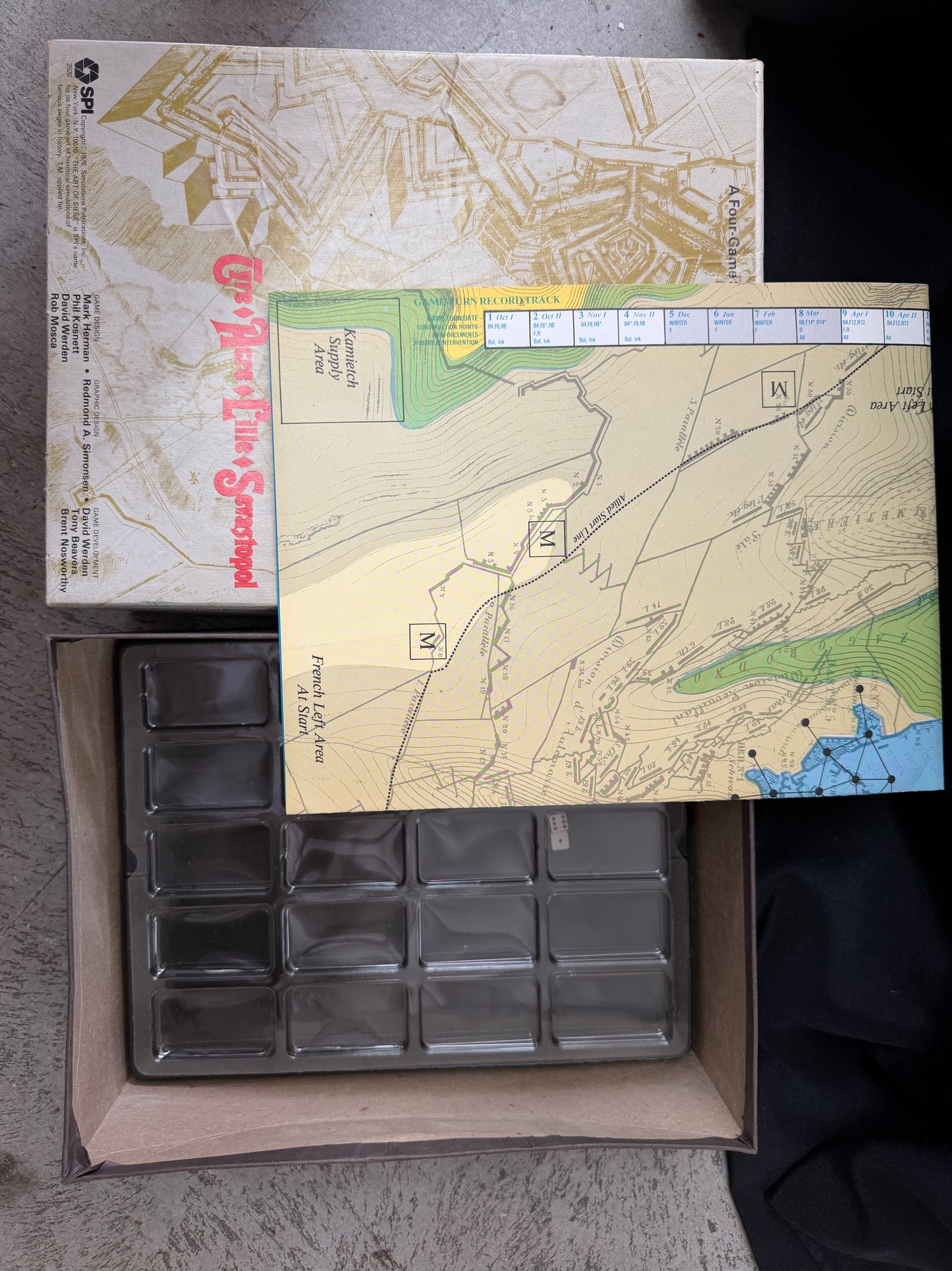 Art of Siege: Four-Game set of Historical Simulations (SPI)