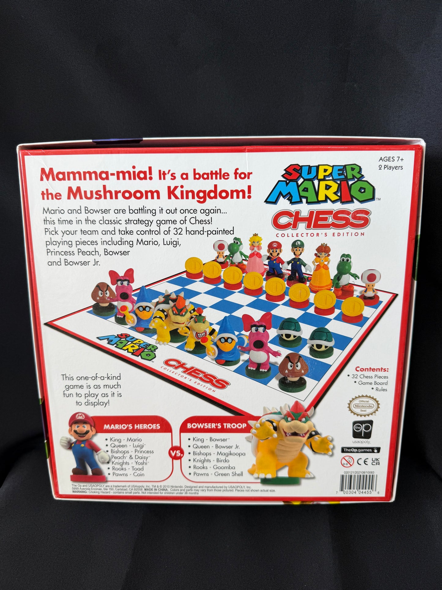 Super Mario Chess Set - Collector's Edition