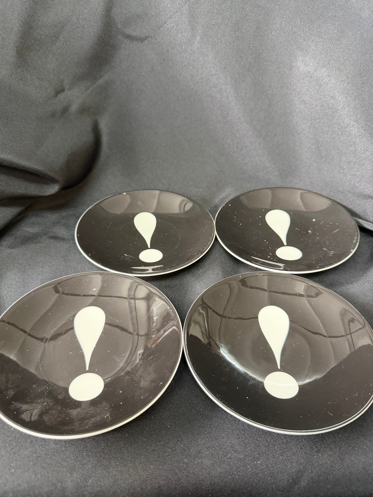 Kate Spade Lenox Exclamation Point Tidbit plates (set of 4)