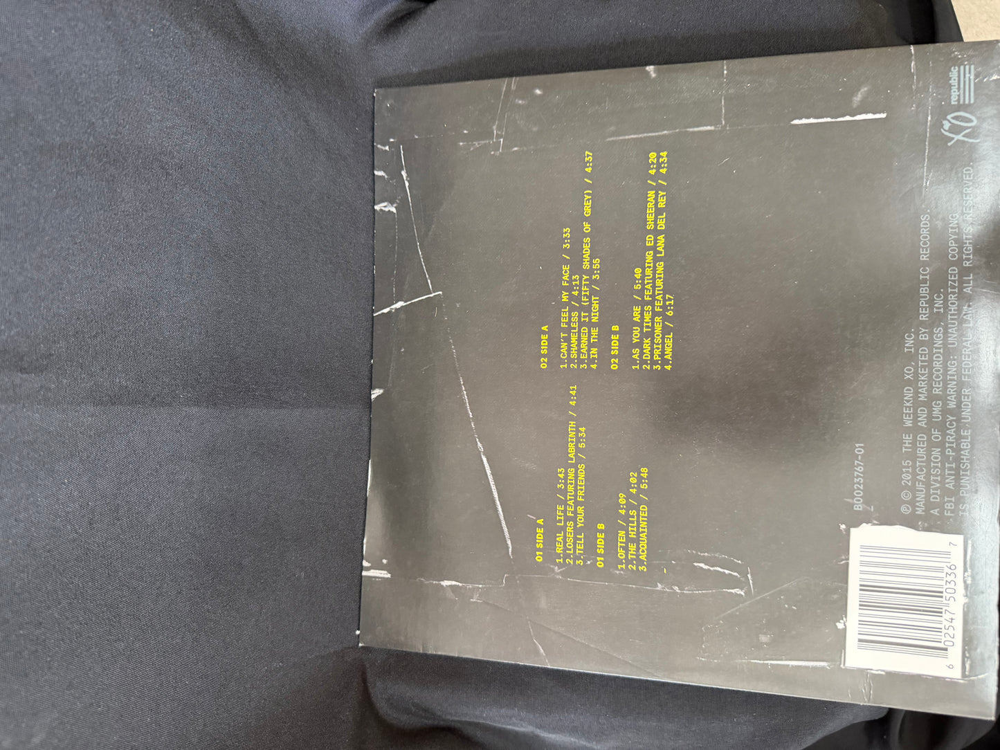 Vinyl Album - The Weekend "Beauty Behind the Madness"