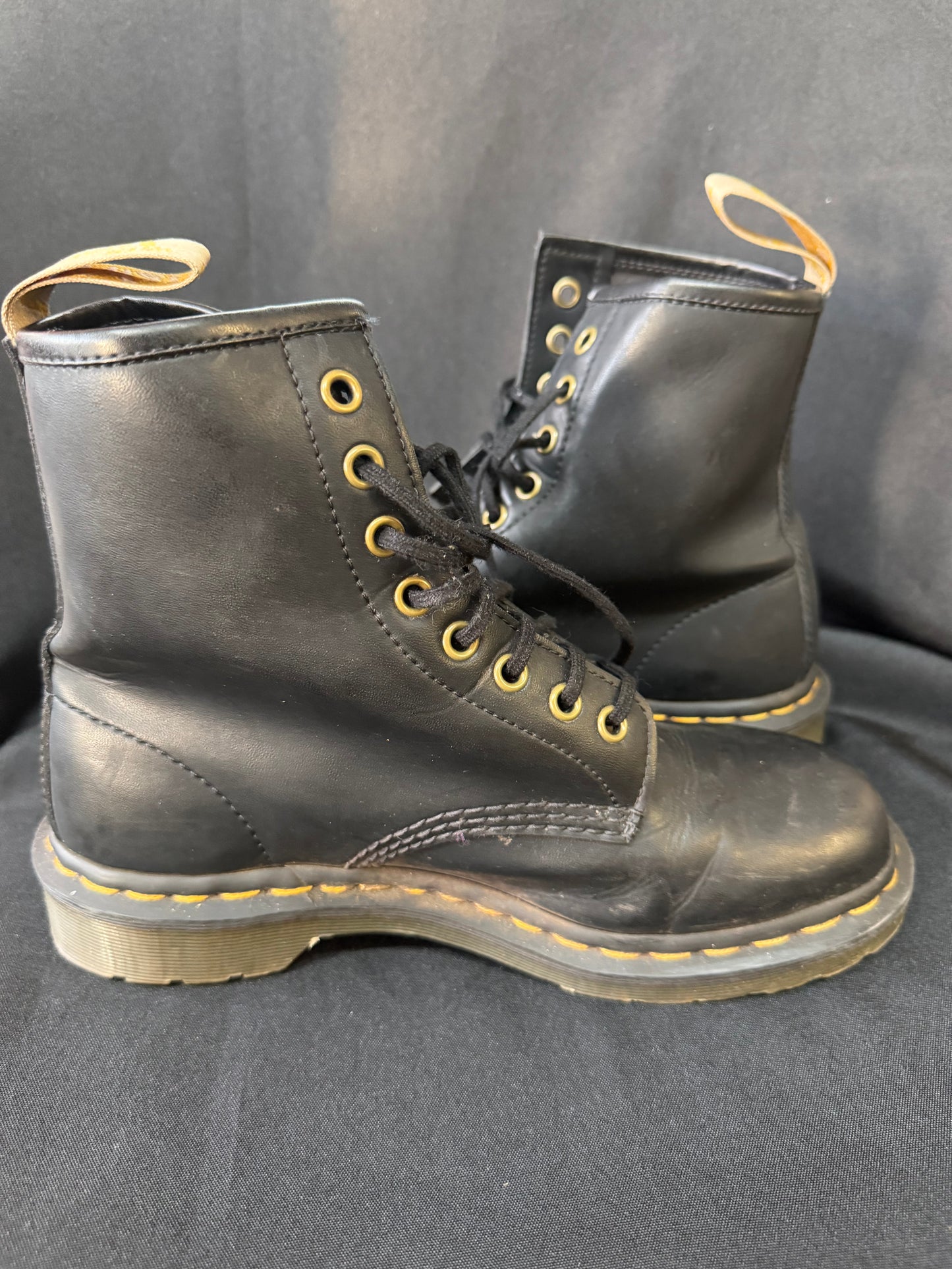 Dr. Martens 14045 Vegan Felix Combat Boots - US Size 7