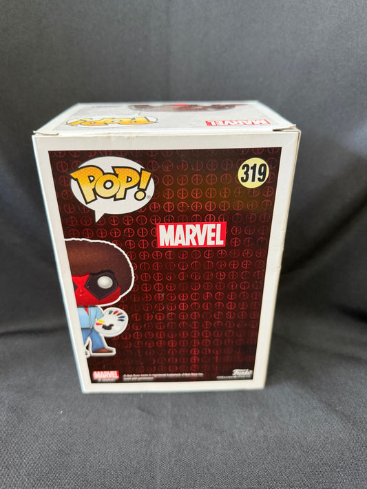 Funko Pop! Marvel — Deadpool as Bob Ross #319