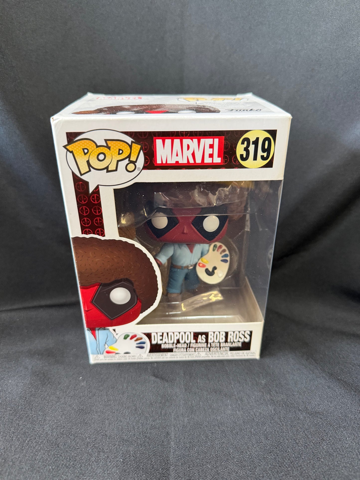 Funko Pop! Marvel — Deadpool as Bob Ross #319