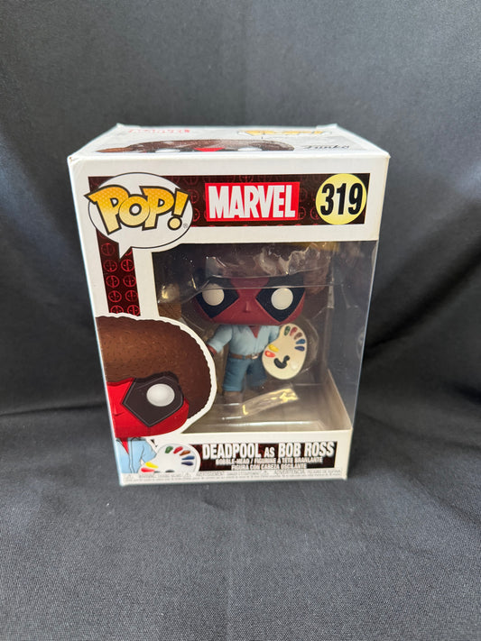 Funko Pop! Marvel — Deadpool as Bob Ross #319