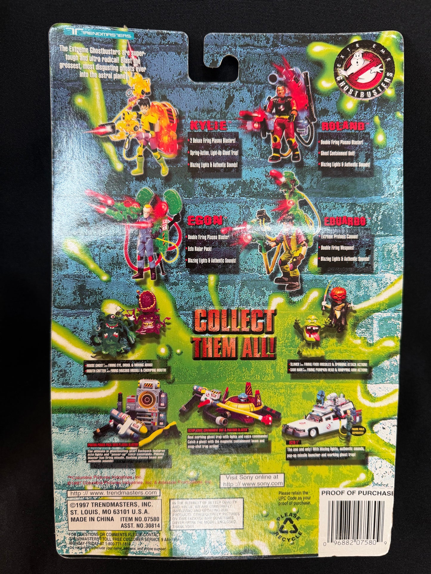 Trendmasters Extreme Ghostbusters Kylie Action Figure (1997)